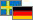 Sweden_Germany Swiss, Germany flags