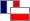 France/Poland France Poland flags