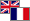 UK/France U.K., France flags