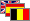 UK/Spain/Belgium U.K., Spain, Belgium flags